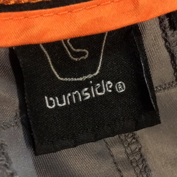 Burnside Men's Shorts Cargo Pocket Gray Fast Drying Size 34 - Picture 4 of 6